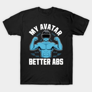 Gym Bro VR headset Funny Gifts T-Shirt